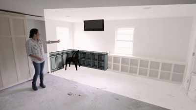 Someone can work
right by that window, - Fixer Upper: Behind the Design