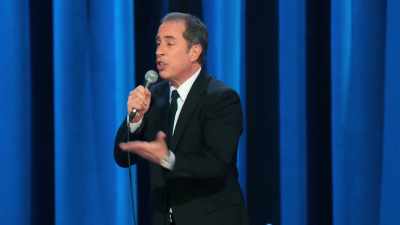 Someone that can't hold things,
see things, aim things, press things. - Jerry Seinfeld: 23 Hours to Kill