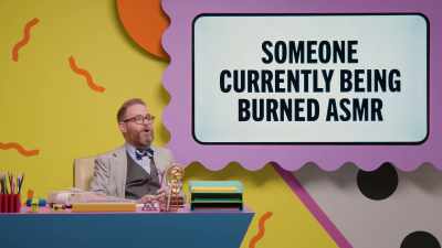 - "Someone currently being burned ASMR." - Make Some Noise