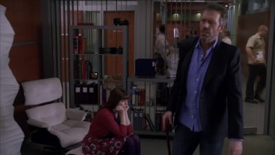 Someone has got
their pouty face on. - House