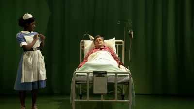 Someone needs to sit with him
all the time now, - National Theatre Live: Nye