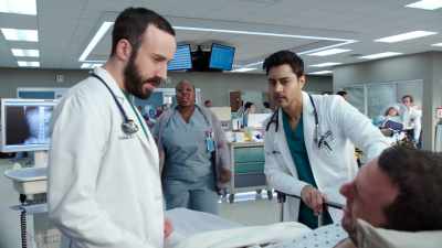Someone needs to talk
to his family, - The Resident