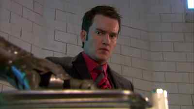 Someone really
doesn't like needles. - Torchwood