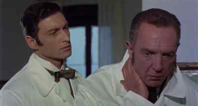 Someone scratch you, Professor? - The Horrible Dr. Hichcock