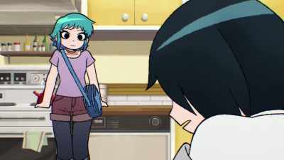 Someone seeing someone
and also seeing another someone, - Scott Pilgrim Takes Off