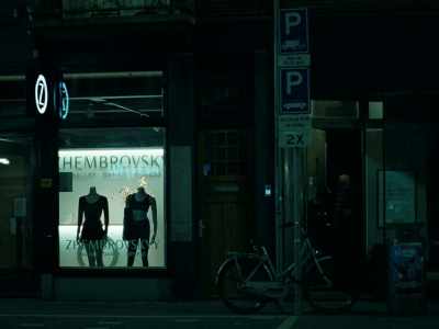 Someone started pounding
at the door, - Occupied City