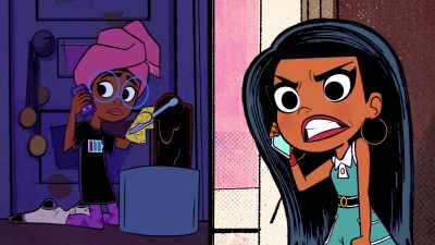 Someone trashed
Coiffure de Casey, - Marvel's Moon Girl and Devil Dinosaur
