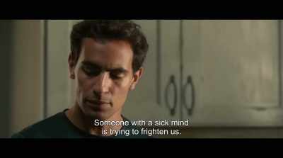 Someone with a sick mind
is trying to frighten us. - Lake of Death