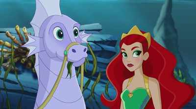 Someone woke up on the wrong
side of the clam shell. - DC Super Hero Girls: Legends of Atlantis