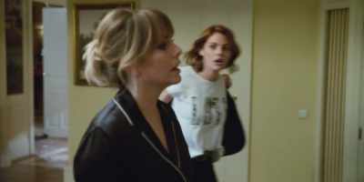 -Someone's at the door.
-Yeah. I was going to get it and... - Despite Everything