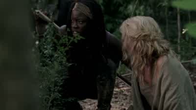 Someone's coming. - The Walking Dead