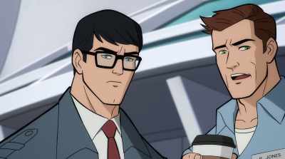 Someone's interested in you, kid.
I'd watch your back. - Superman: Man of Tomorrow