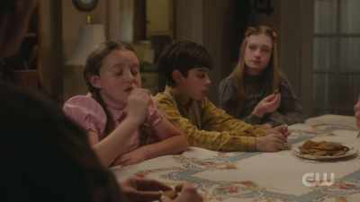 Somethin' doesn't sound right.
Maybe this fella's his daddy. - A Waltons Thanksgiving