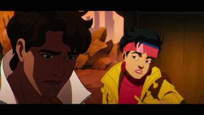 Something about an attack,
her son, mutants, dancing... - X-Men '97