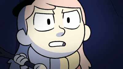 -Something dangerous.
-[snarling continues] - Hilda