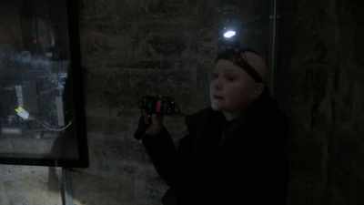 Something evil
is throwing rocks at us. - Spooked Scotland