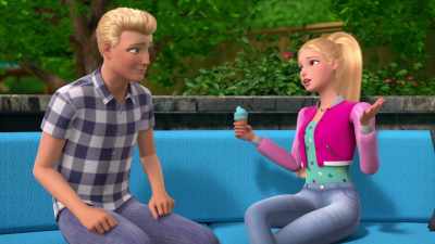 Something familiar so we'd feel
comfortable like friends. - Barbie: A Touch of Magic