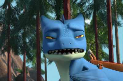 Something feels off, Dak.
Let's grab the bark and go. - Dragons: Rescue Riders