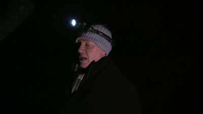 Something got thrown at us.
Something moved in the bushes. - Spooked Scotland