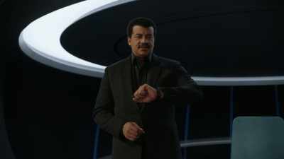 Something is
about to happen here,
in remote Southern Peru, - Cosmos: Possible Worlds