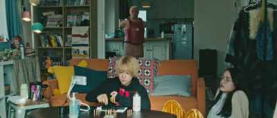 Something like, “But, I won't do that.” - Baby Assassins