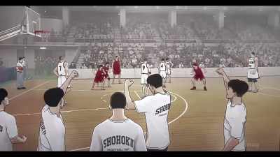 Something like looking at the palm of your hand? - The First Slam Dunk