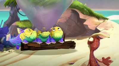 Something like that would make
a great exercise ball for Ayati! - Gigantosaurus