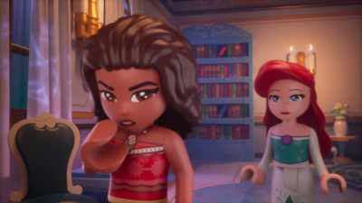 Something must be missing,
but I can't put my finger on it. - LEGO Disney Princess: The Castle Quest