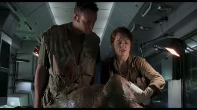 Something pliable that I canSpitYour gum - The Lost World: Jurassic Park
