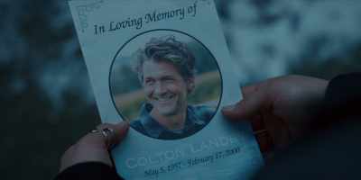 Something private. There's
a big memorial service later. - The Way Home