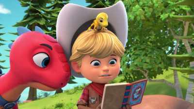 Something really heroic, - Dino Ranch