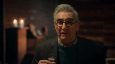 Something tells me
I'm gonna see it tonight, - The Reluctant Traveler with Eugene Levy