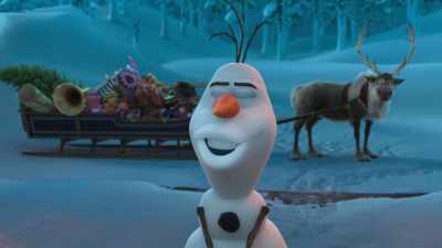 Something tells me this will
be the best tradition yet! - Olaf's Frozen Adventure
