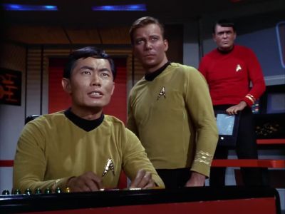 Something visual ahead, captain.
At extreme range. - Star Trek