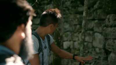 Something went
down like right here, - Lost Treasures of the Maya