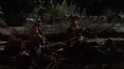 - Something wrong, boss?
- They're kinda spooky tonight. - One Little Indian