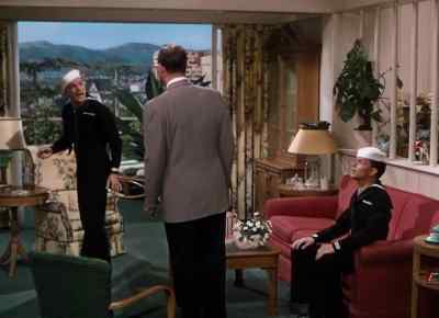- Something wrong, jack?
- Oh, no. Nothing at all. - Anchors Aweigh