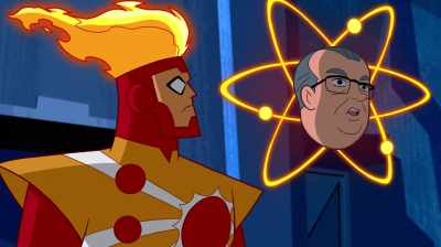 Something's obviously wrong.
Someone is always here. - Justice League Action