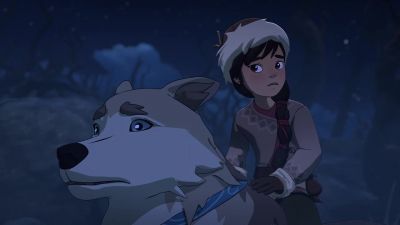 Something's watching us.
If you guys want to turn back-- - The Dragon Prince