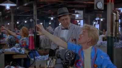 Something's wrong here.
What's the matter? - The Pajama Game