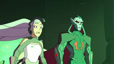 -Something's wrong. I'm turning it off.
-No, you fool. It'll blow. - She-Ra and the Princesses of Power