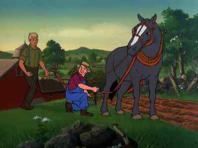 Something's wrong
with that new pig, Homer. - Charlotte's Web