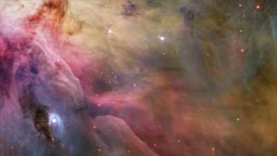 Sometimes we can even make out
the bow wave. - Secrets of Size: Atoms to Supergalaxies