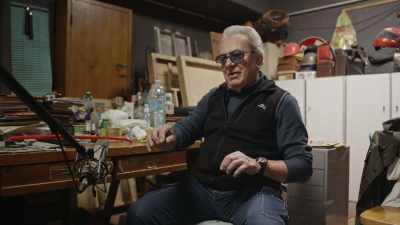Sometimes, Ennio
would fall asleep in the hall - Sergio Leone: The Italian Who Invented America