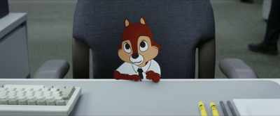 Sometimes from the last place
you'd expect it, - Chip 'n Dale: Rescue Rangers