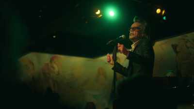 Sometimes I was a spear
carrier and went on stage. - Personality Crisis: One Night Only