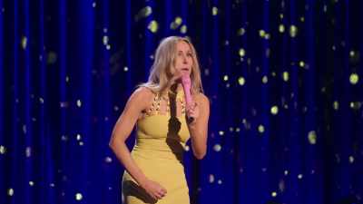 Sometimes I don't finish it all
before he picks me up, - Nikki Glaser: Good Clean Filth