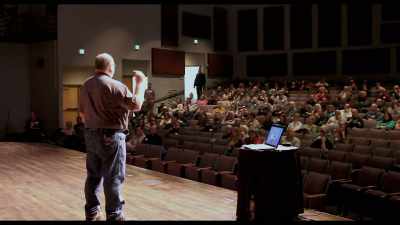Sometimes, when I give presentations, - Kiss the Ground