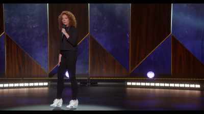 Sometimes I look down
at my underwear and I'm like, - Michelle Wolf: Joke Show
