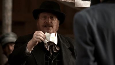 Sometimes I wish we could just hit 'em over the head - Deadwood